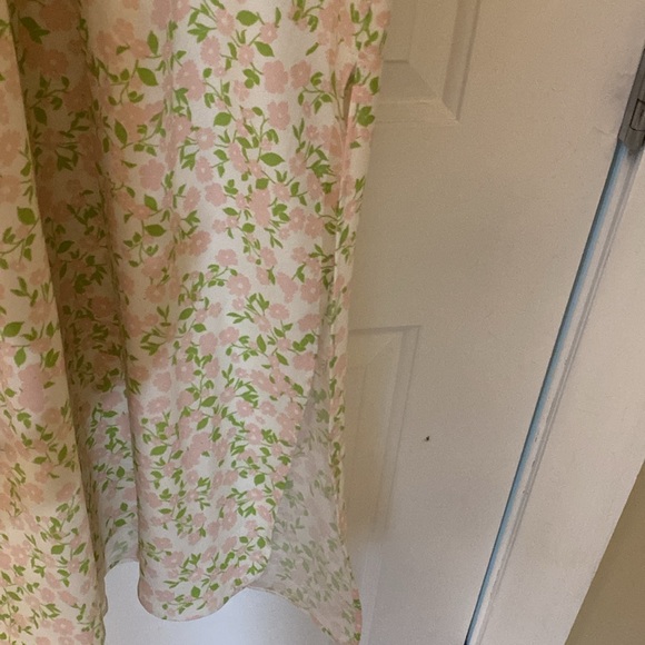 TOPSHOP Ivory Floral Print Sz. S - Picture 5 of 8